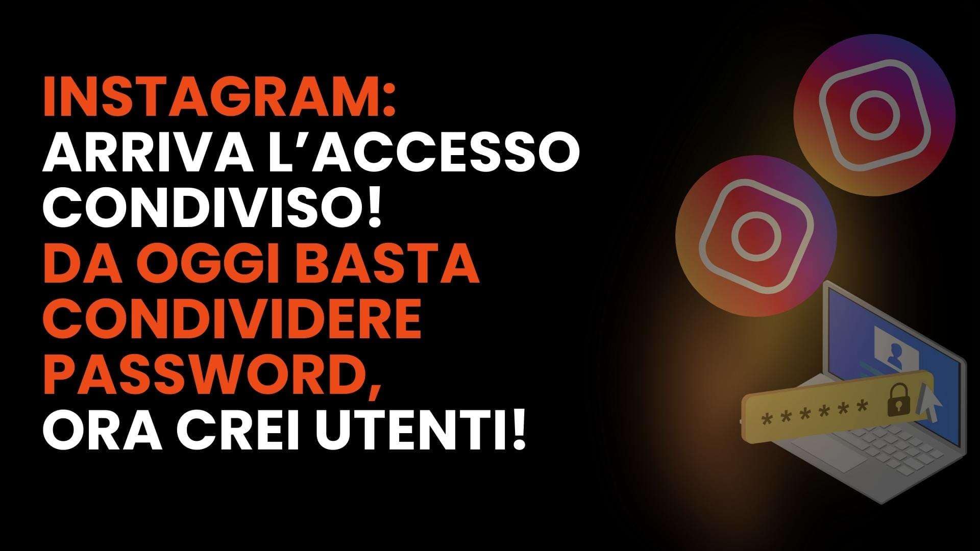 Accesso Instagram Condiviso
