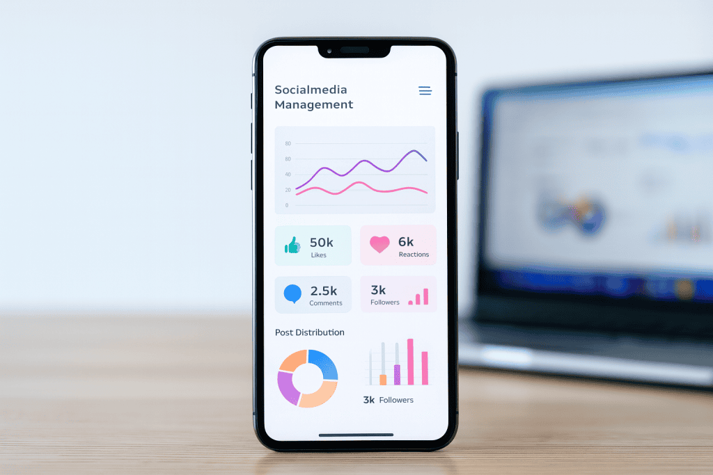 Smartphone per social media manager