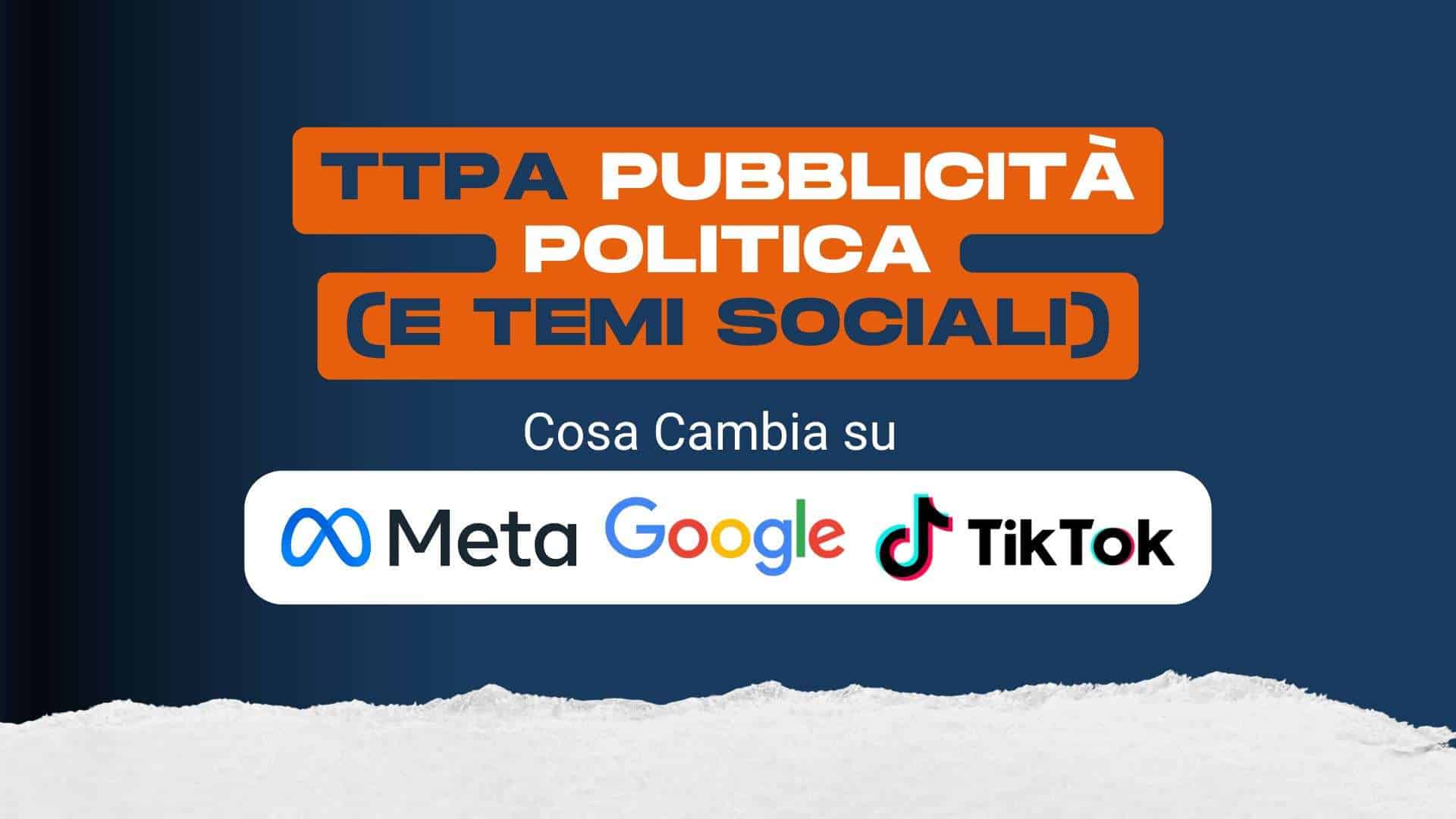 TTPA pubblicità politica