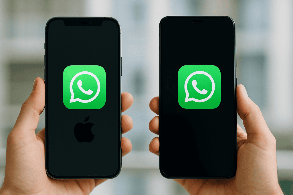 trasferire WhatsApp iPhone Android