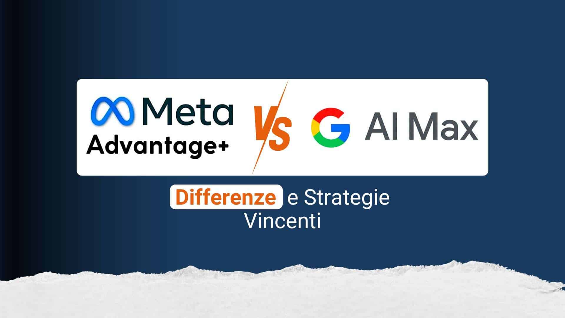 Meta Advantage+ vs Google AI Max: differenze e strategie vincenti
