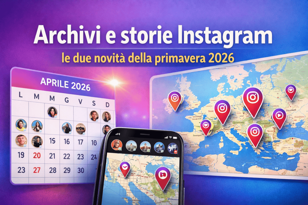 Archivio Storie Instagram: le due novità della primavera 2026