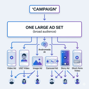 ad set meta andromeda ai