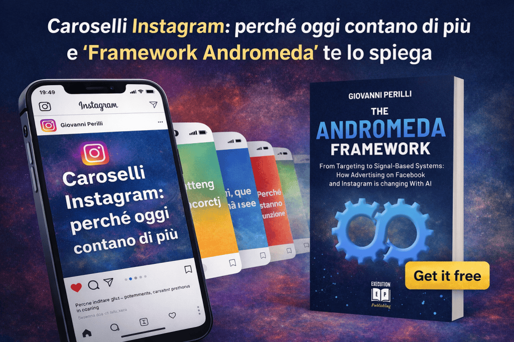 Caroselli Instagram: perché oggi contano di più e "Framework Andromeda" te lo spiega