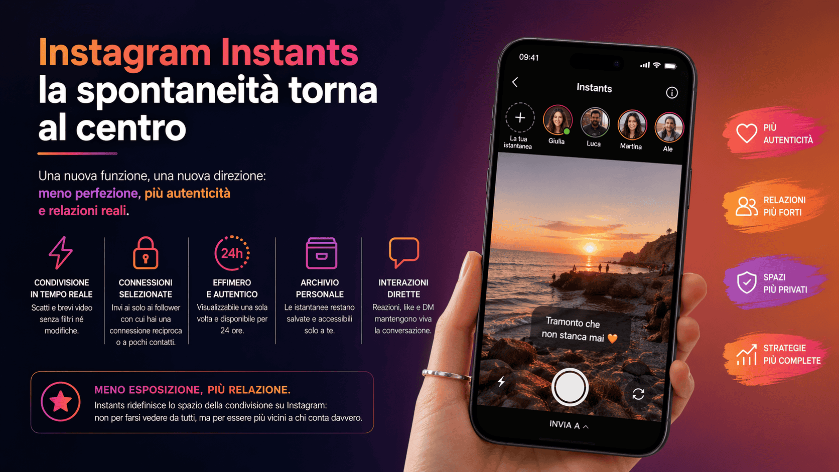 Instagram Instants: cosa sono e cosa cambia davvero per contenuti e condivisione
