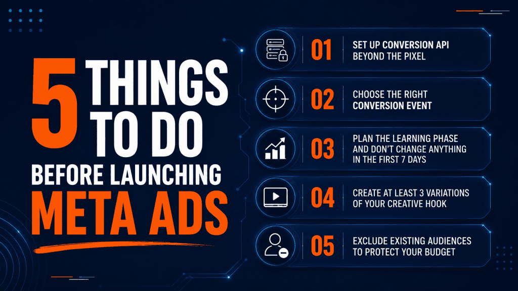 5 Things to Do Before Launching Meta Ads