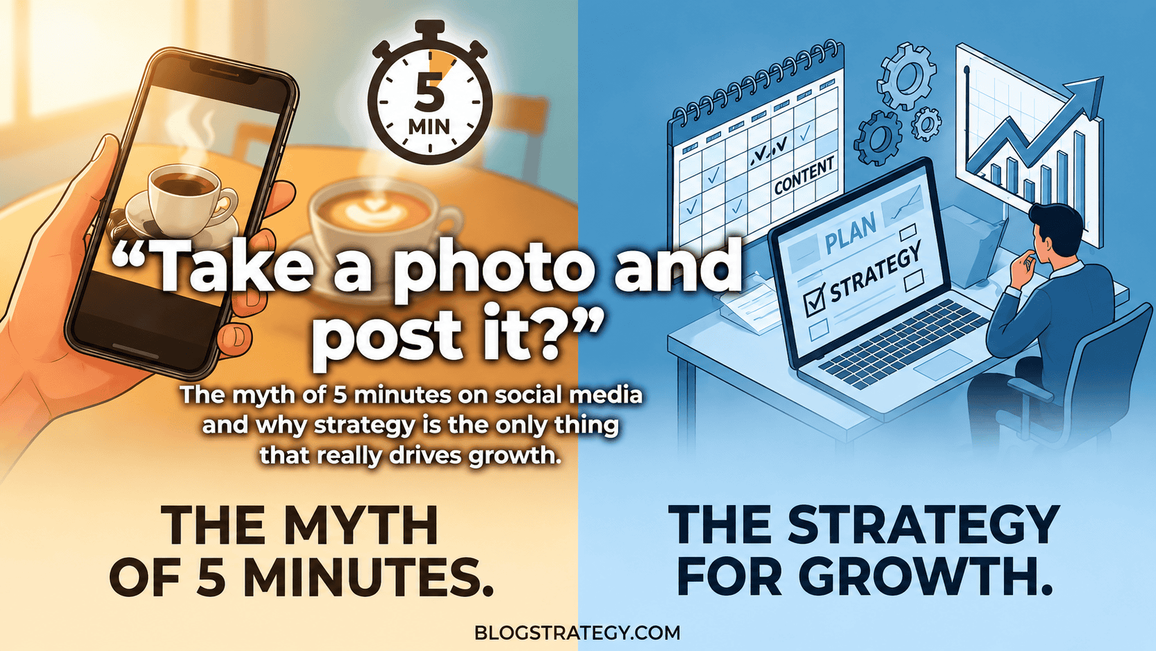 Growing on Social Media Is Not a 5-Minute Task: Why Strategy Matters More Than Content