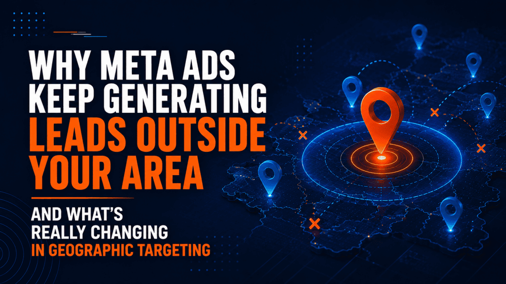 Why Meta Ads Keep Generating Leads Outside Your Area and What’s Really Changing in Geographic Targeting