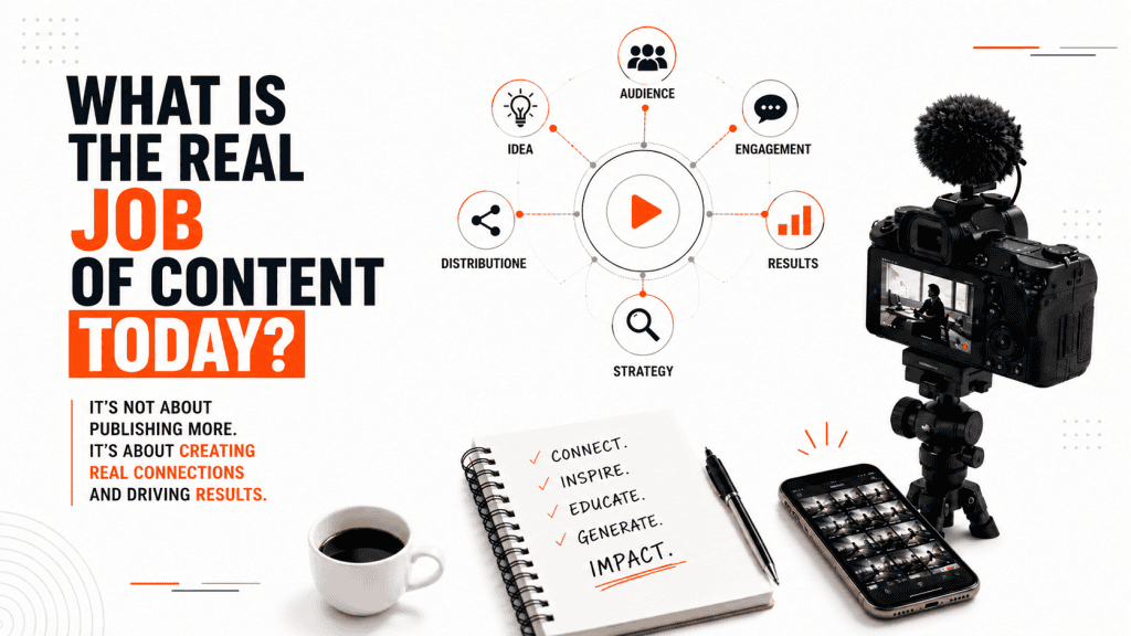 What Is the Real Job of Content Today?