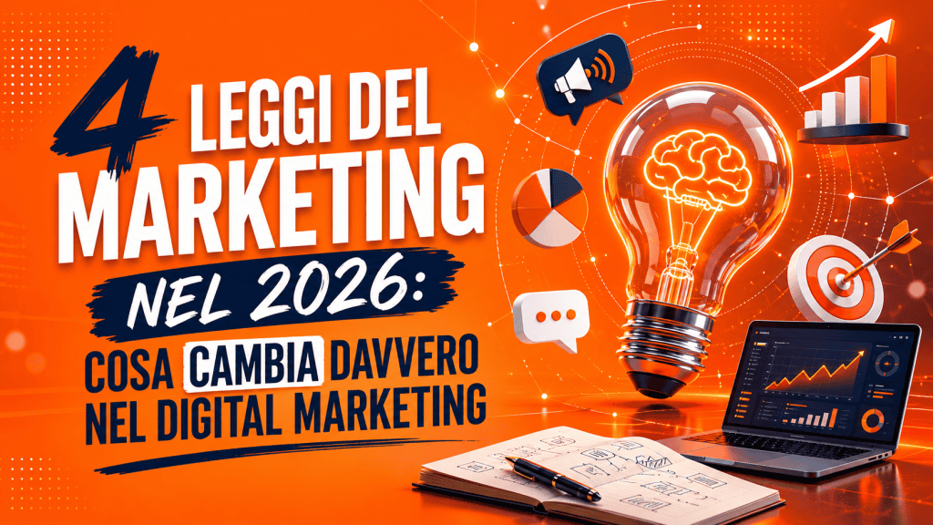 4 leggi del marketing nel 2026: cosa cambia davvero nel digital marketing