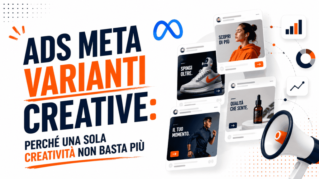 Ads Meta varianti creative: perché una sola creatività non basta più