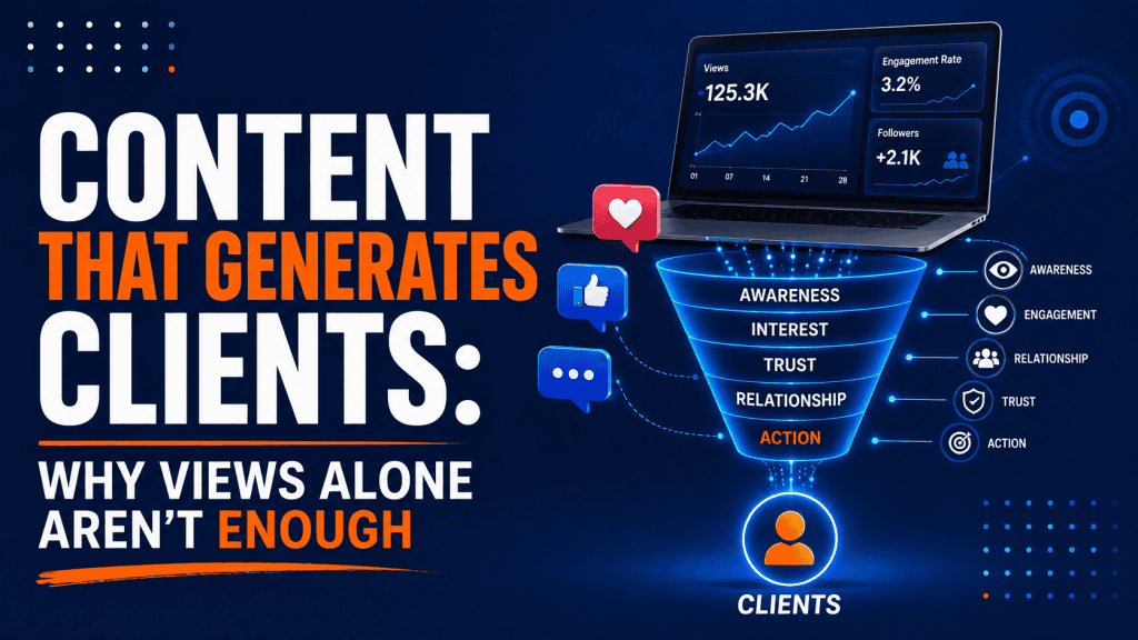 Content That Generates Clients: Why Views Alone Aren't Enough