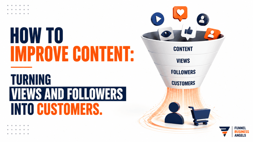 How to Improve Content: Turning Views and Followers into Customers