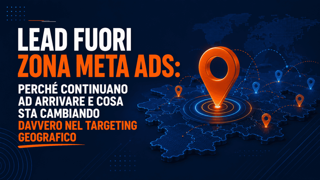 Lead fuori zona Meta Ads: perché continuano ad arrivare e cosa sta cambiando davvero nel targeting geografico