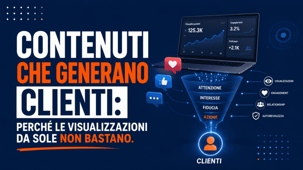 Contenuti che generano clienti: perché le visualizzazioni da sole non bastano