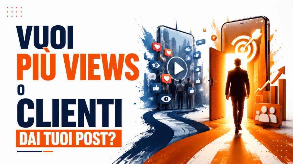 Vuoi più views o clienti dai tuoi post?