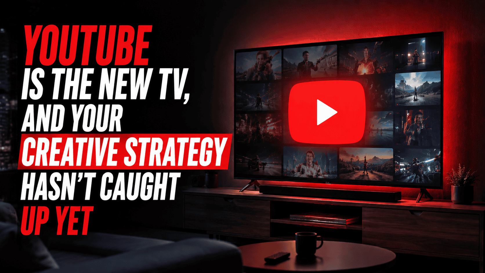 YouTube Is the New TV, and Your Creative Strategy Hasn’t Caught Up Yet