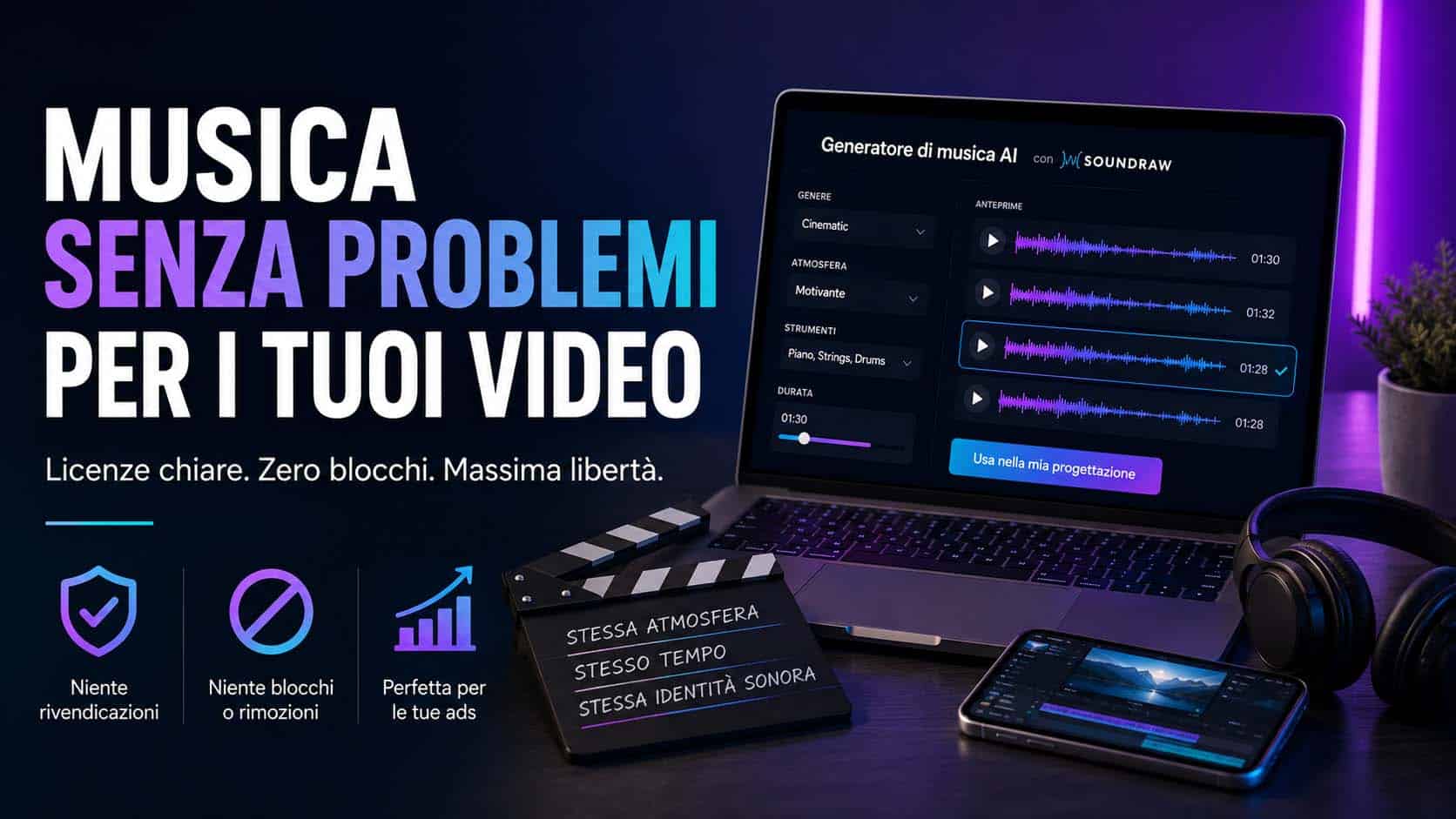 musica per video senza copyright